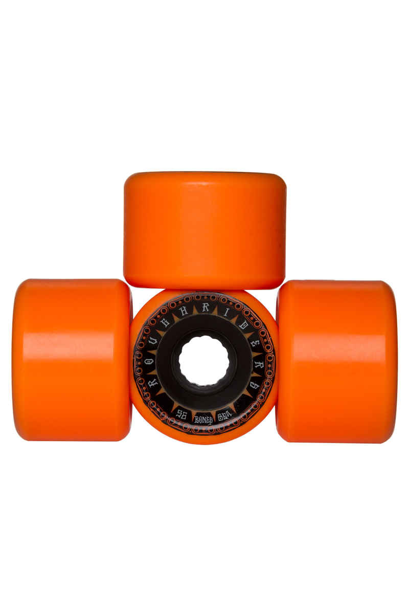 Bones ATFormula Rough Riders Tank Wheels (orange) 56mm 4 Pack 80A