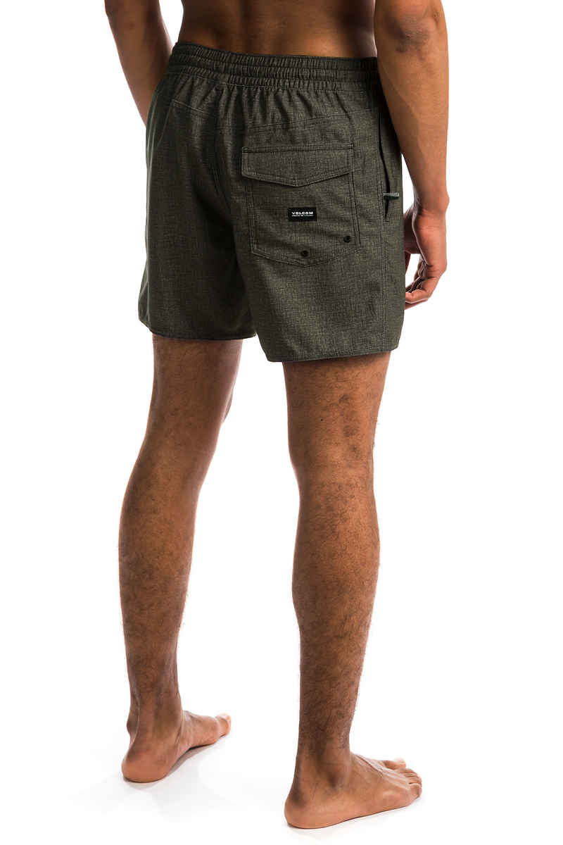 Volcom Lido Trunks 16" Boardshorts (charcoal heather)