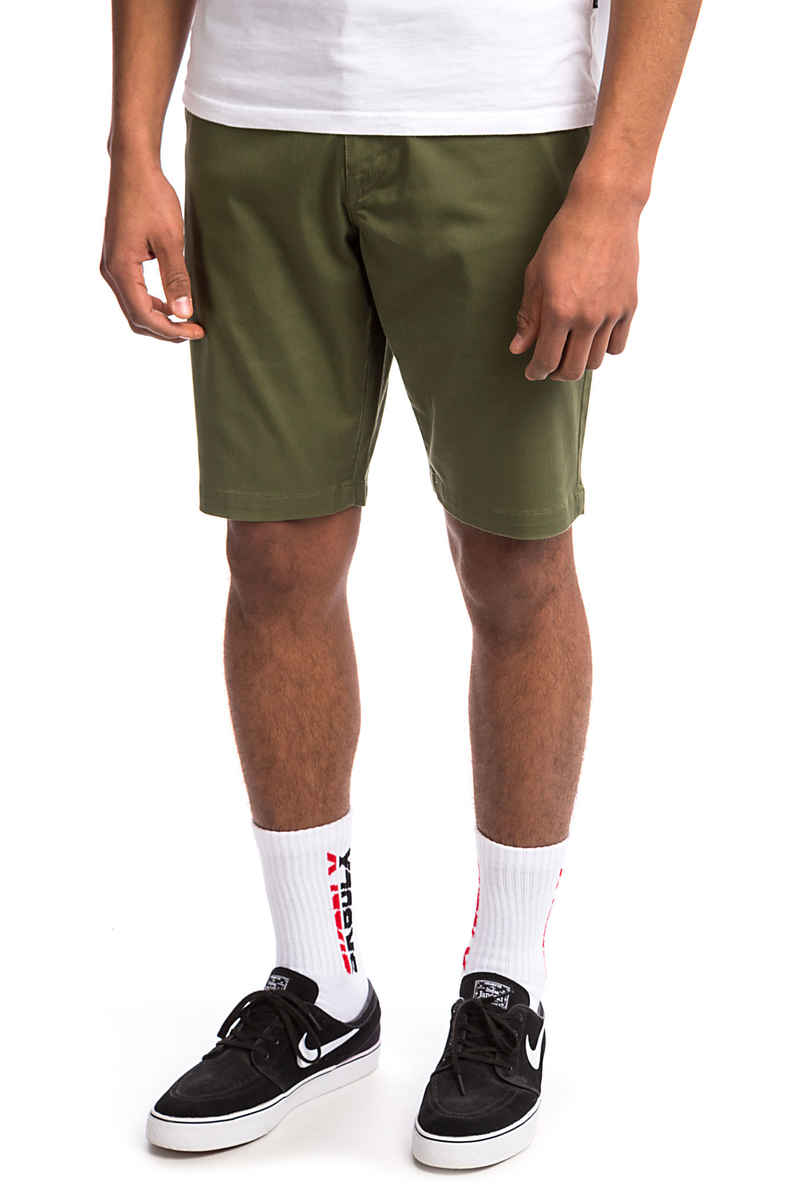 Volcom Frickin Modern Stretch Shorts (army)