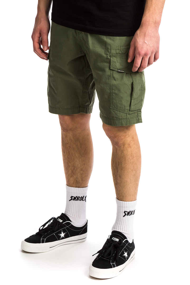 Volcom Miter II Cargo Shorts (dark olive)