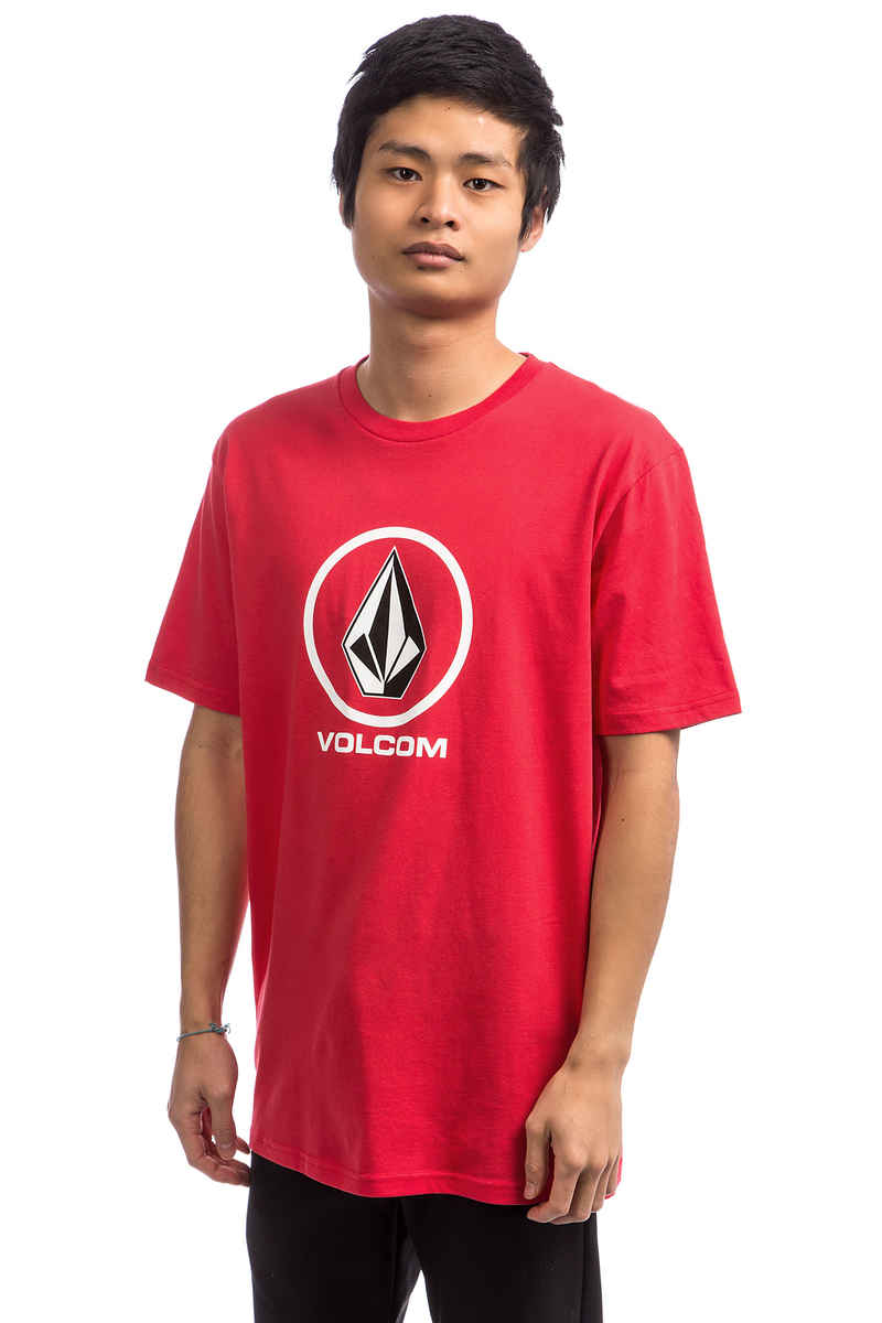 Volcom Crisp Stone T-shirt (true red)