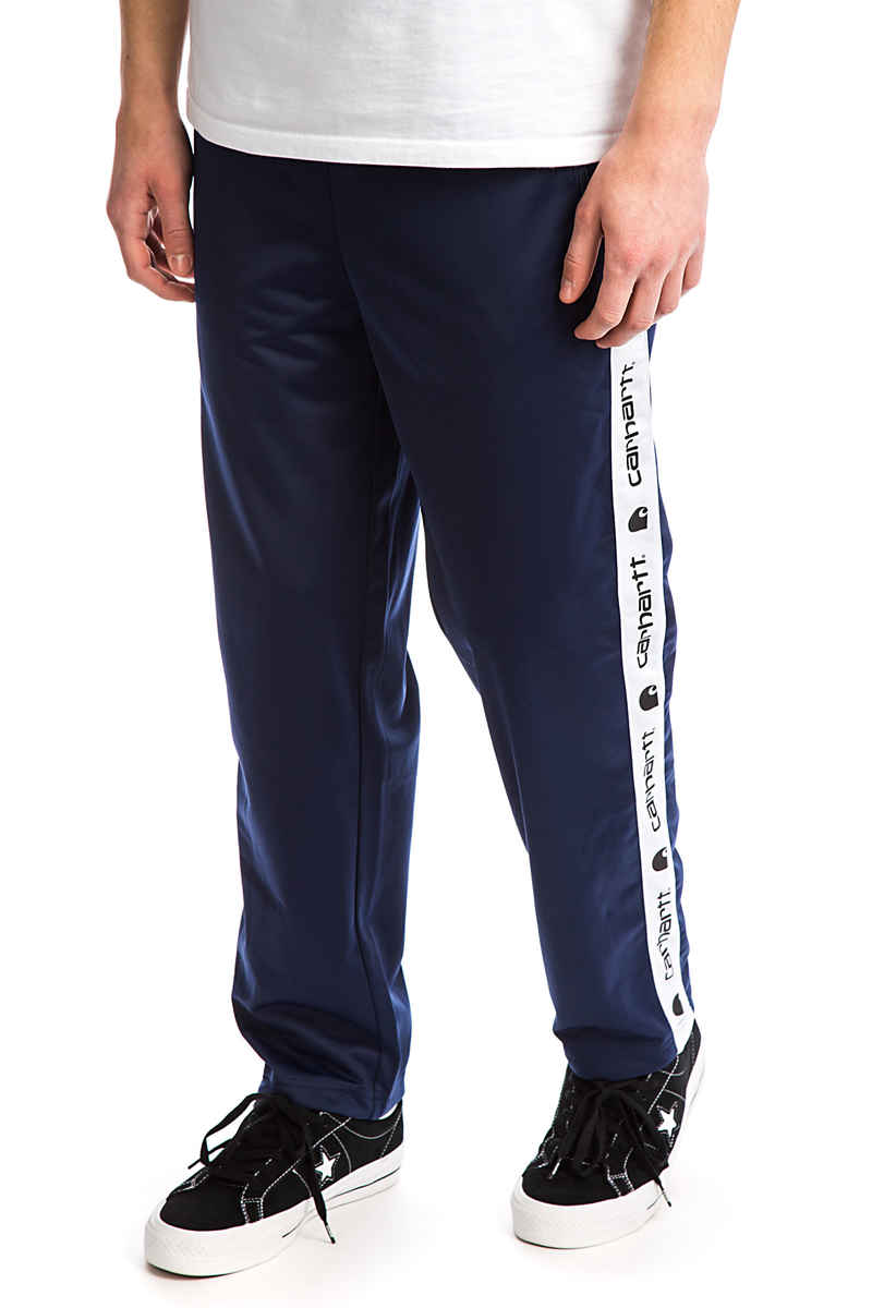 Carhartt WIP Goodwin Track Hose (metro blue white)