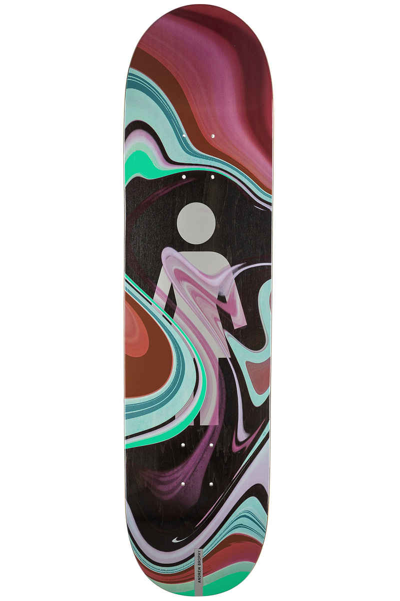 Girl Brophy Oil Slick 8.5" Deck (multi)
