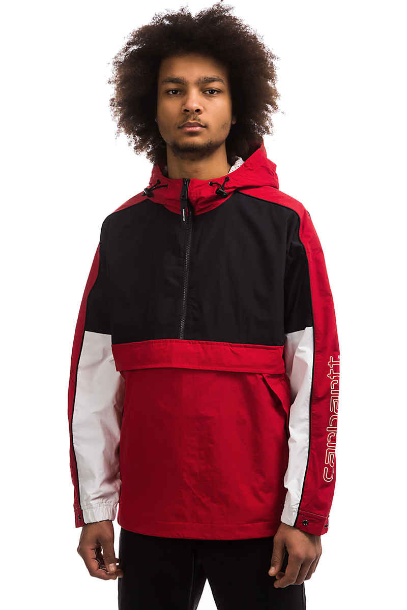 Carhartt WIP Terrace Pullover Veste (dark navy cardinal white)