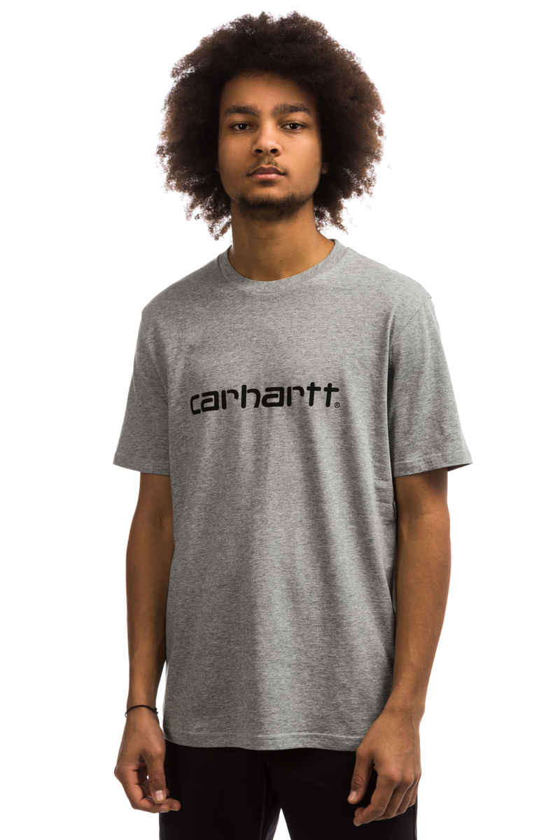 Carhartt WIP Script T-Shirt (grey heather black)