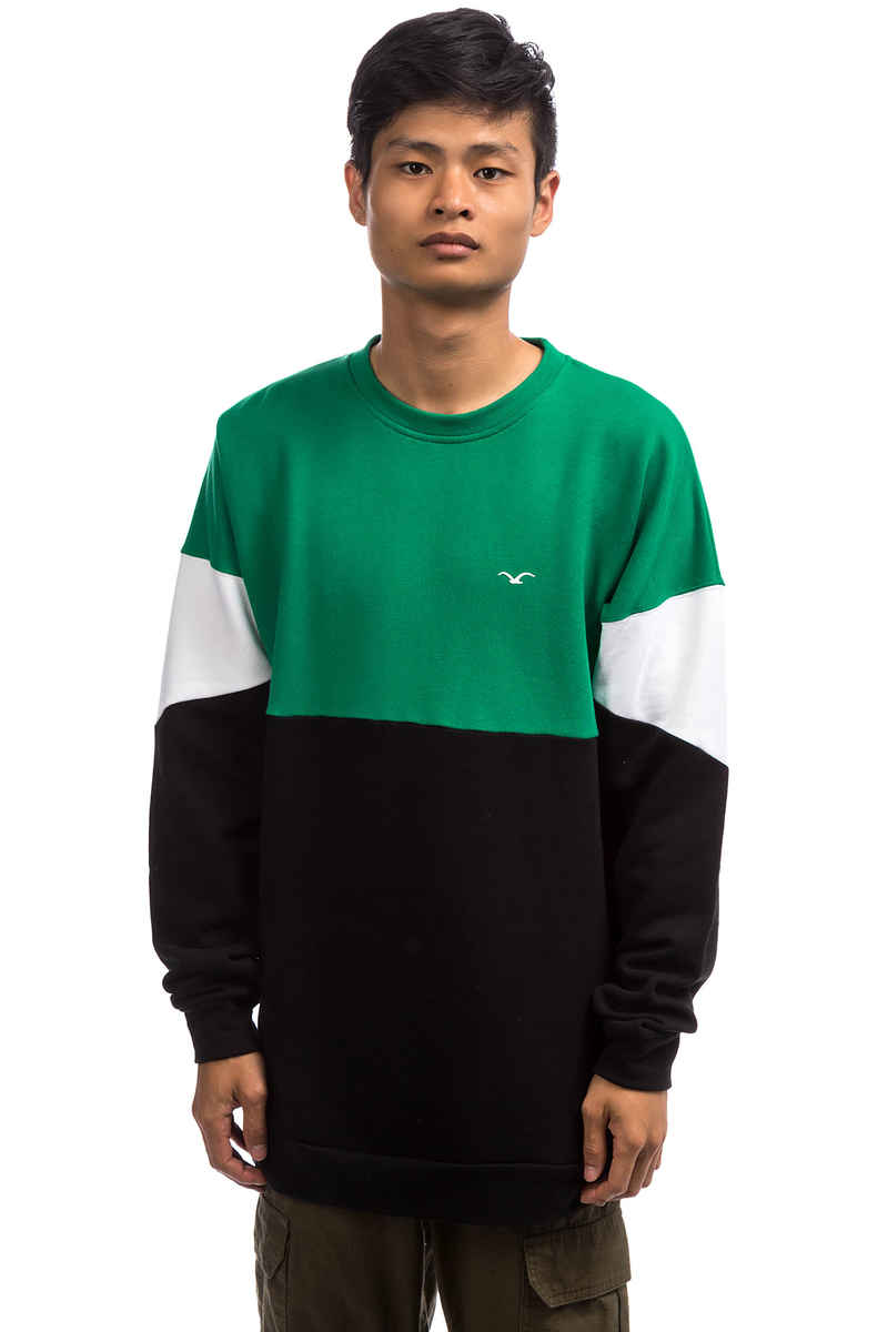 Cleptomanicx Drop 91 Sweatshirt (black green)
