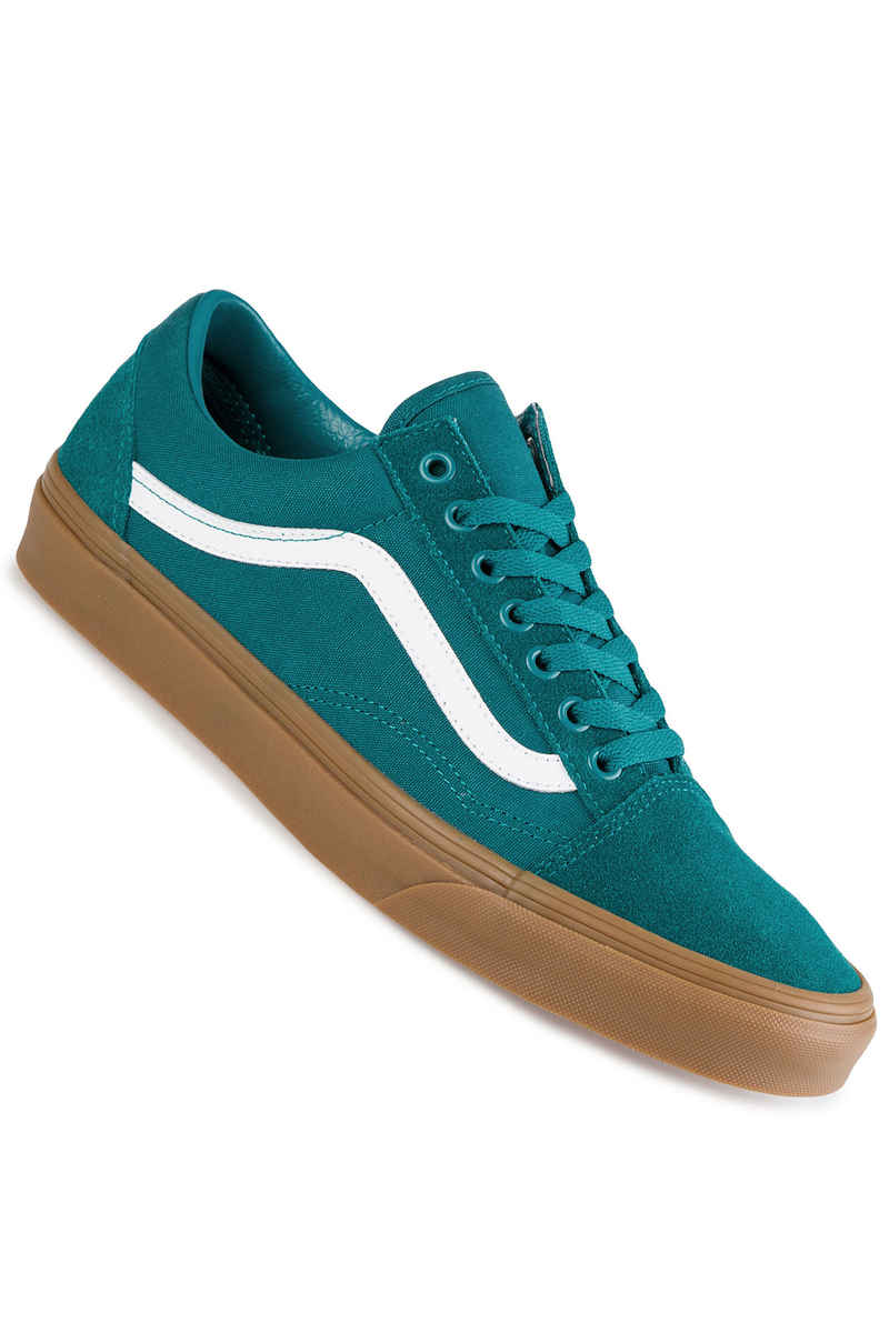 Vans Old Skool Shoes (quetzal green gum)