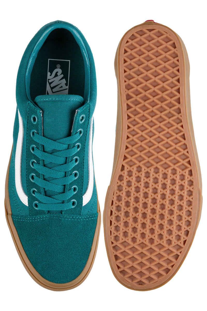Vans Old Skool Shoes (quetzal green gum)