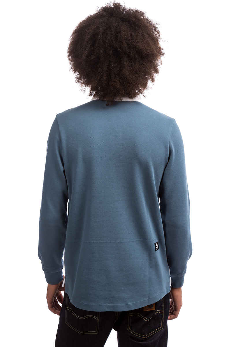 Nike SB Dry Longsleeve Polo (thunderstorm obsidian)