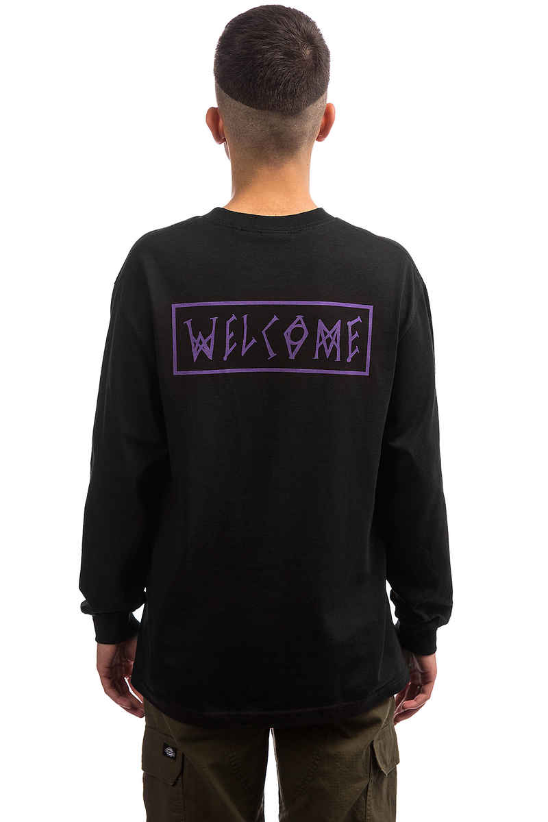 Welcome Rubberneck Longsleeve (black purple pink)