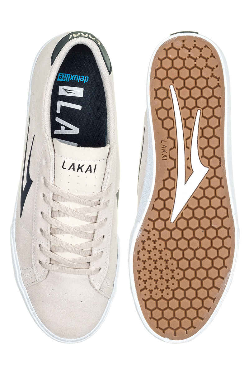 Lakai Newport Suede Scarpa (white navy)