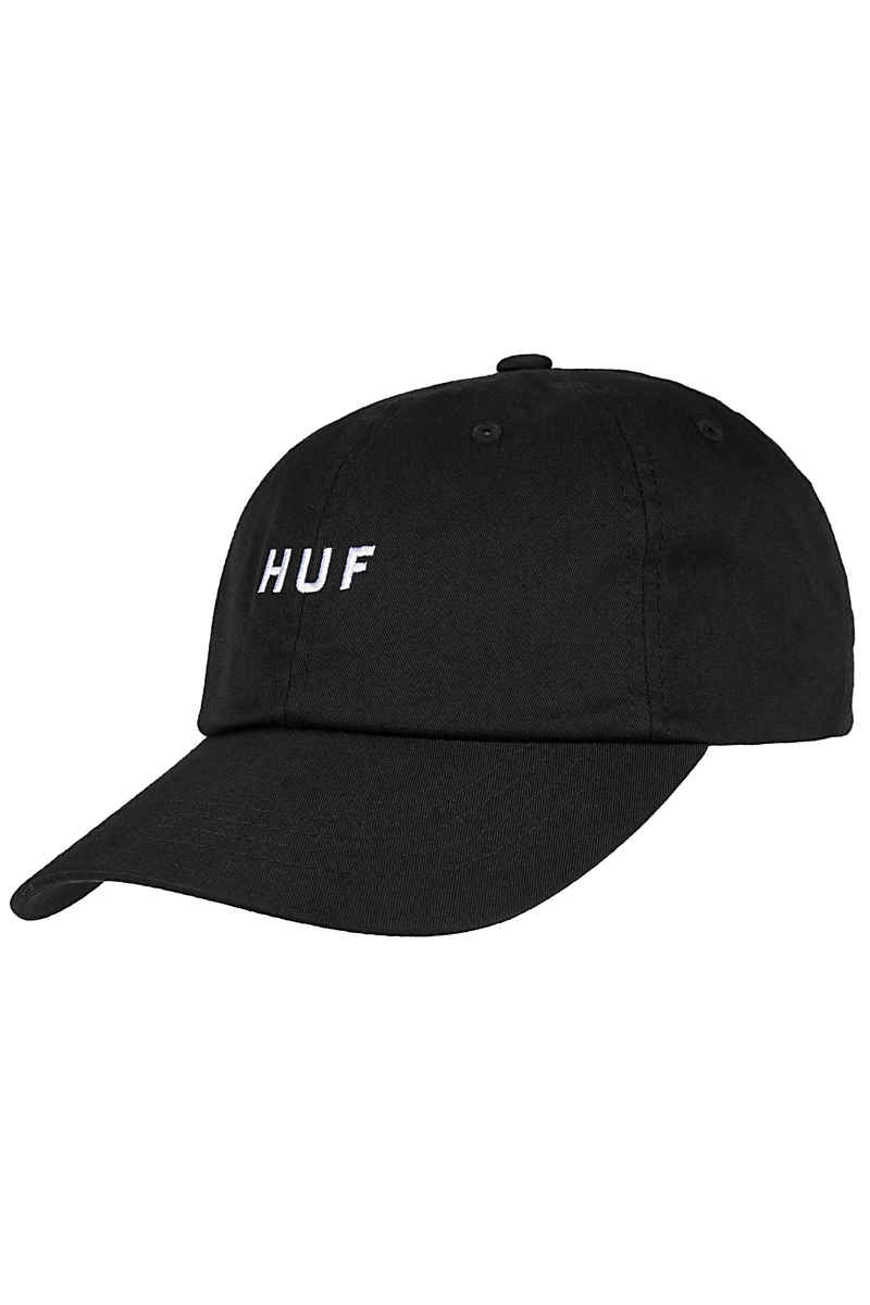 HUF OG Logo Curved Visor Casquette (black)