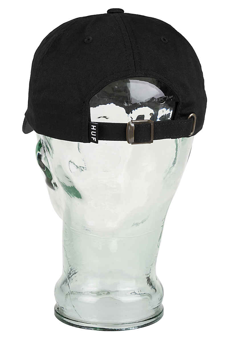 HUF OG Logo Curved Visor Casquette (black)