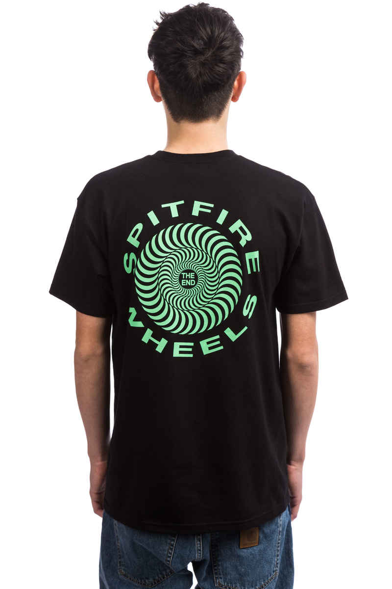 Spitfire Retro Classic Glow T-Shirt (black)