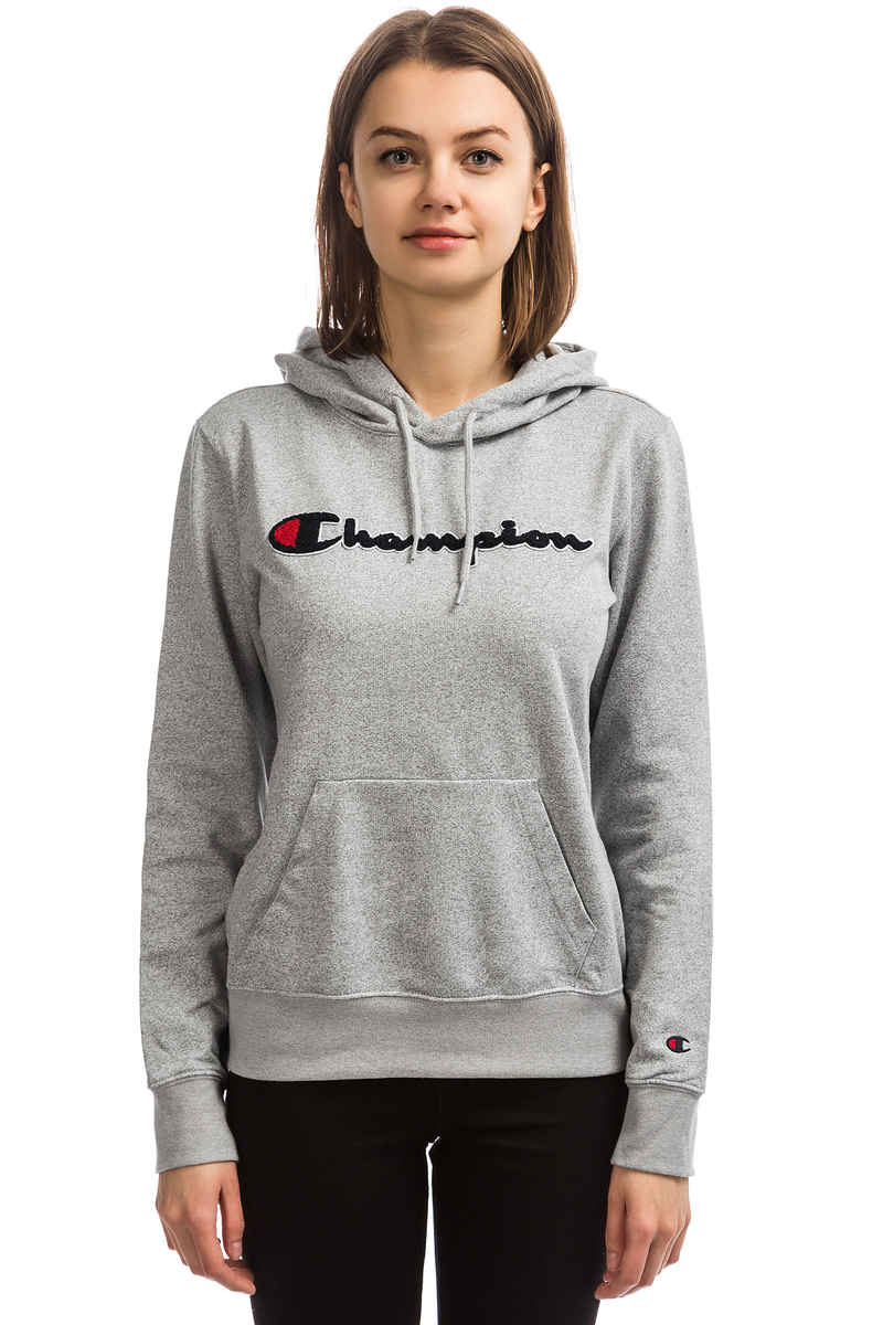 Champion New Combed Cotton Terry Hoodie women (grey)