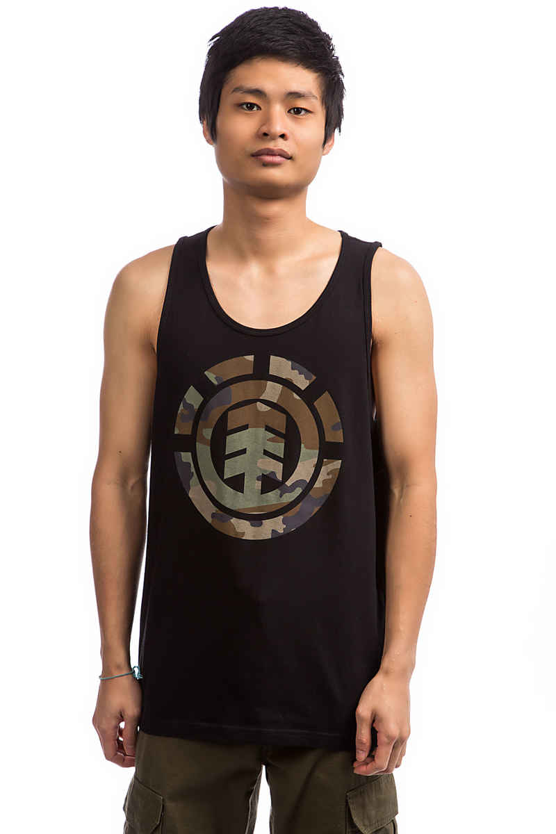 Element Foundation Icon Tank-Top (flint black)