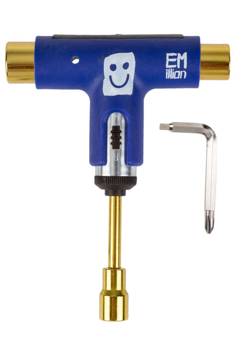 EMillion x Silver Outil-Skate (blue gold)