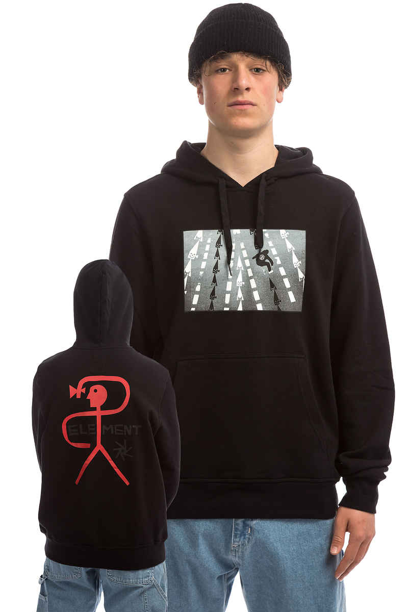 Element x Freditano Nassim PO Hoodie (flint black)