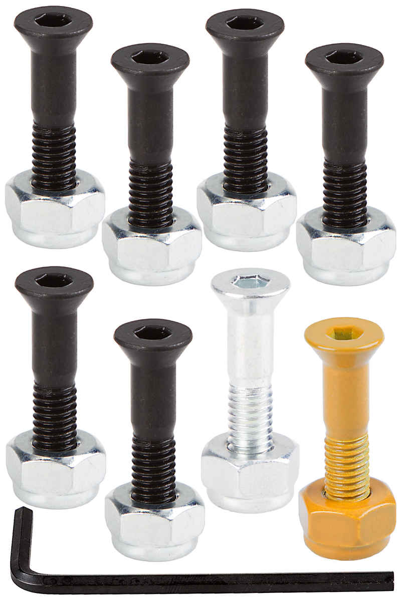 Shake Junt Hayes 7/8" Kit di montaggio (black yellow) Testa svasata Esagono cavo