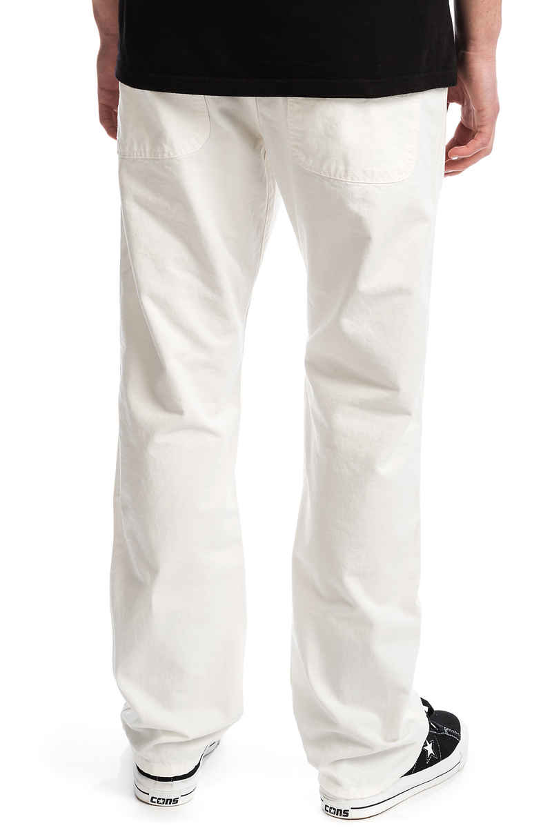 Carhartt WIP Chalk Pant Newcomb Broeken (off-white)