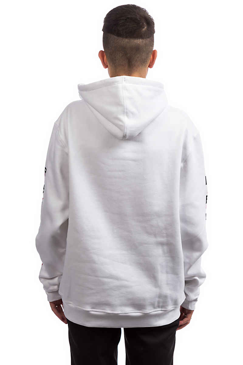 Wasted Paris Real Lies Felpa Hoodie (white 2)