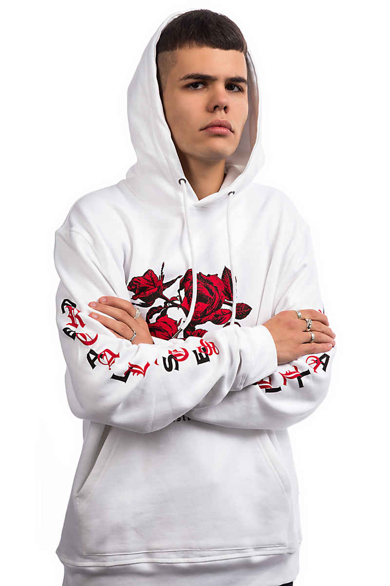 Wasted Paris Real Lies Felpa Hoodie (white 2)