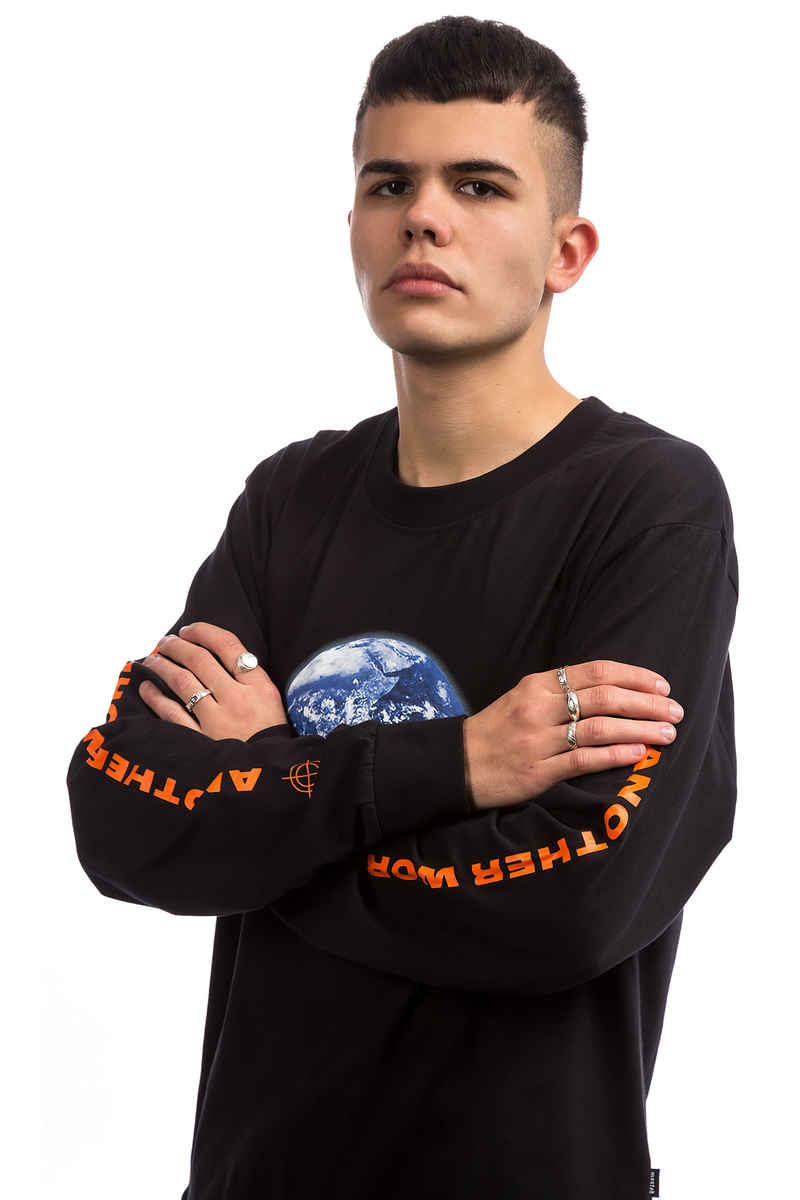 Wasted Paris Planet Dust Camiseta de manga larga (black)