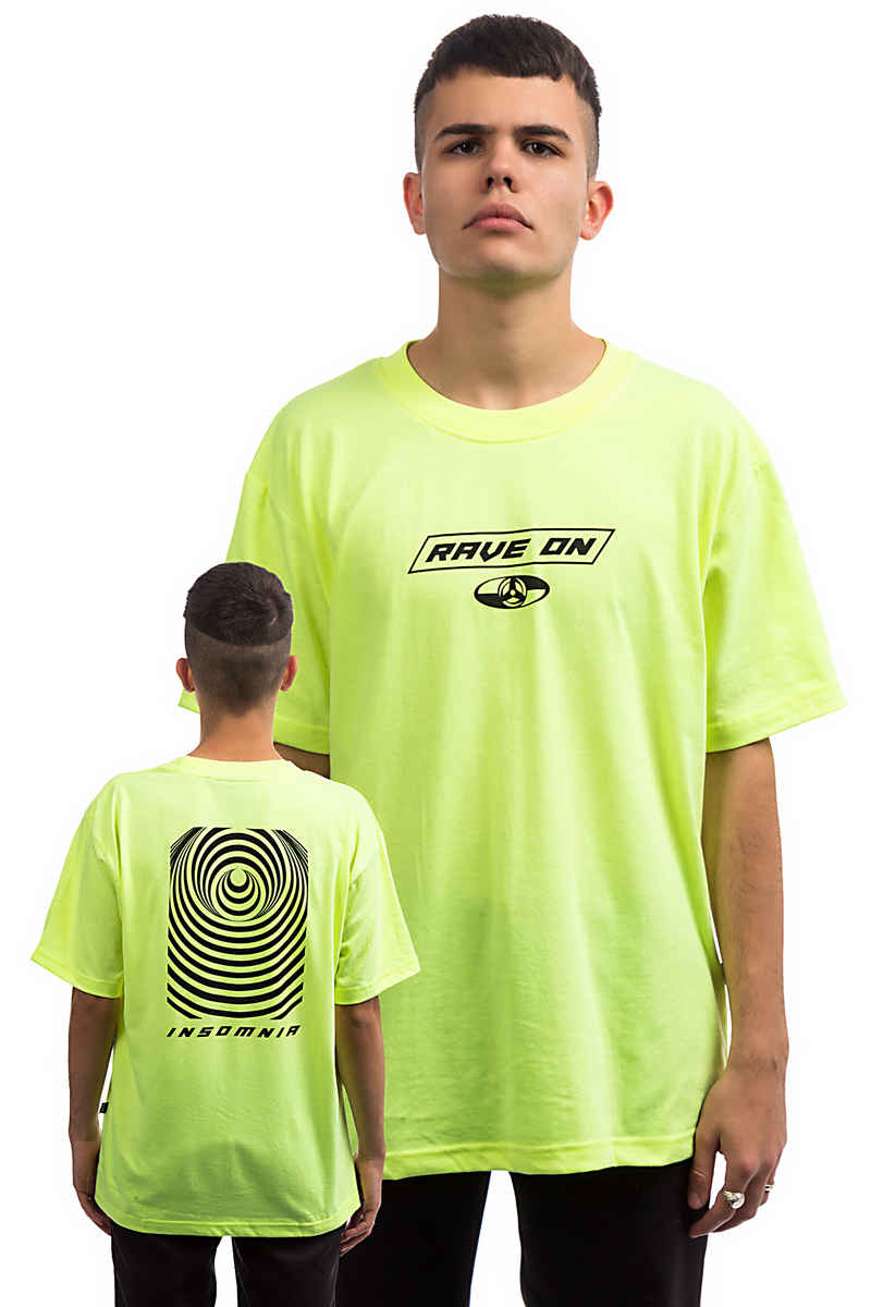 Wasted Paris Rave On T-shirt (lime)