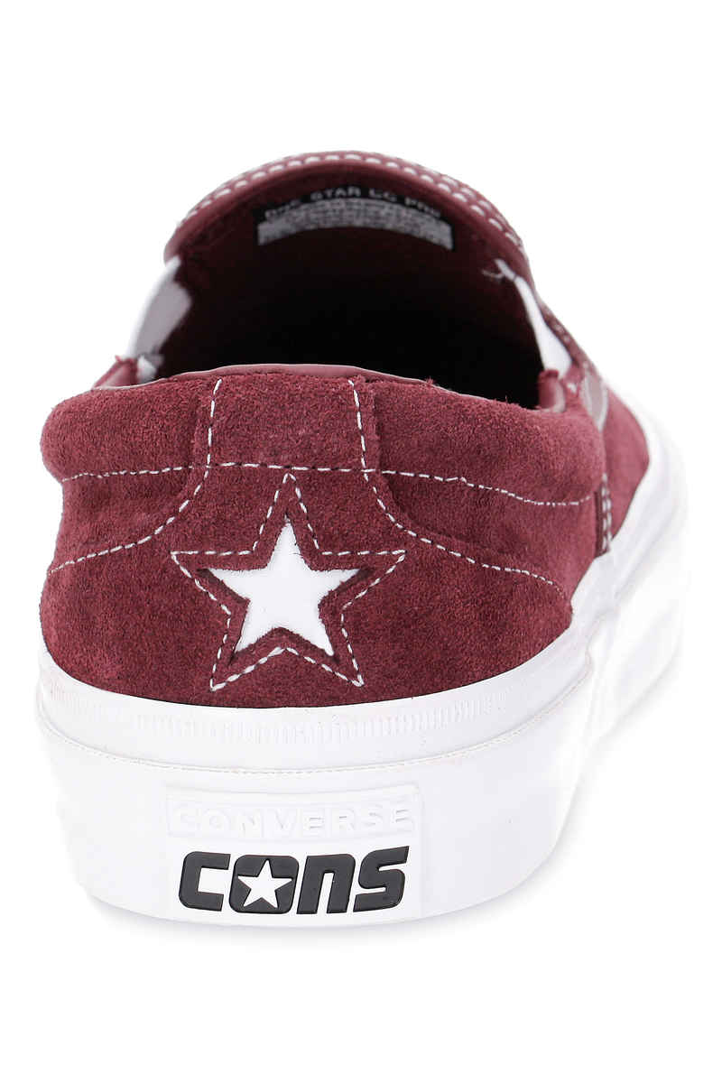 Converse CONS One Star CC Slip Chaussure (dark burgundy white white)