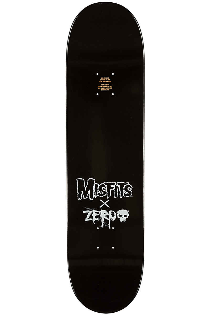 Zero x Misfits Legacy Of Brutality 8.25" Deck (black white red)