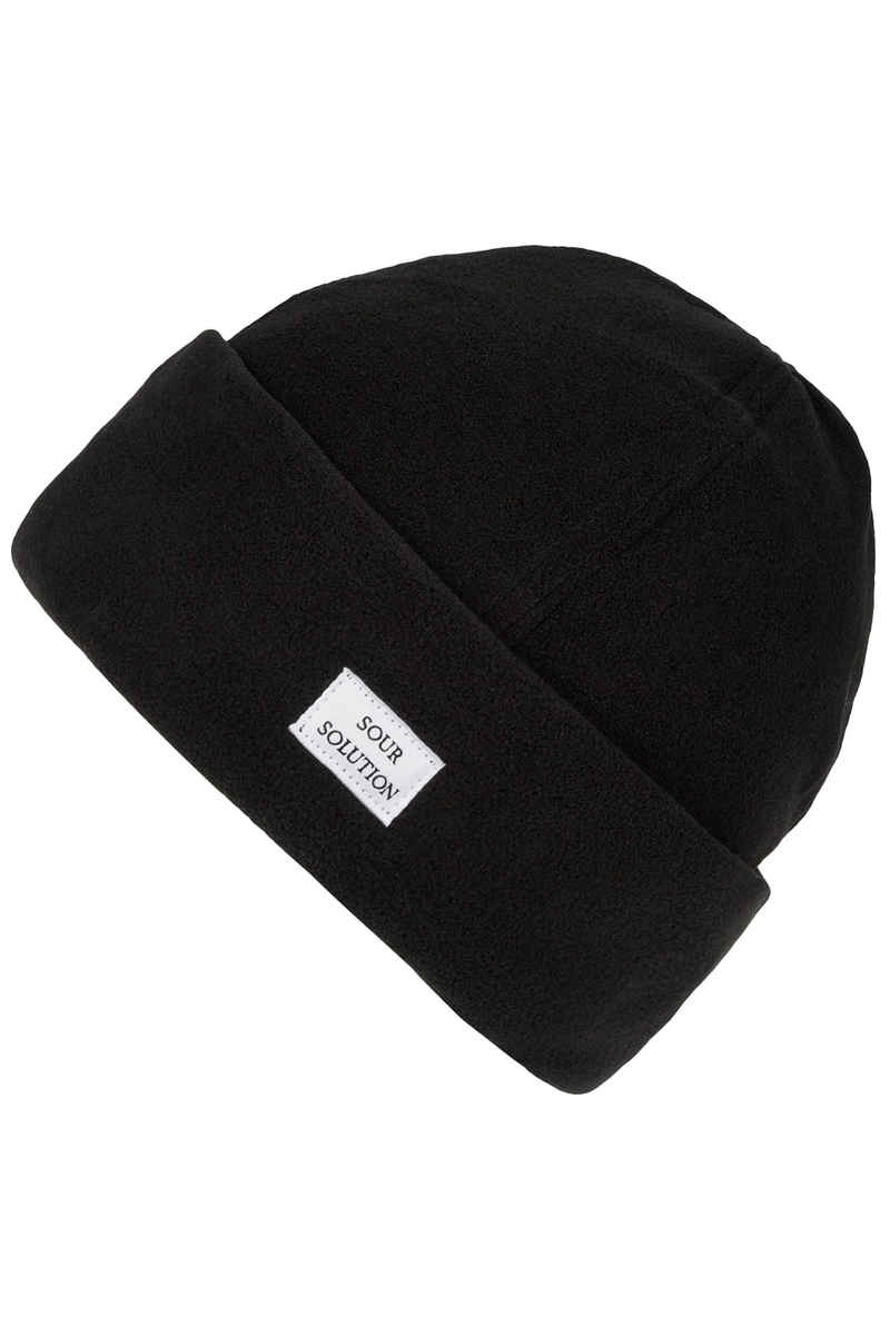 Sour Skateboards Fleece Gorro (black)