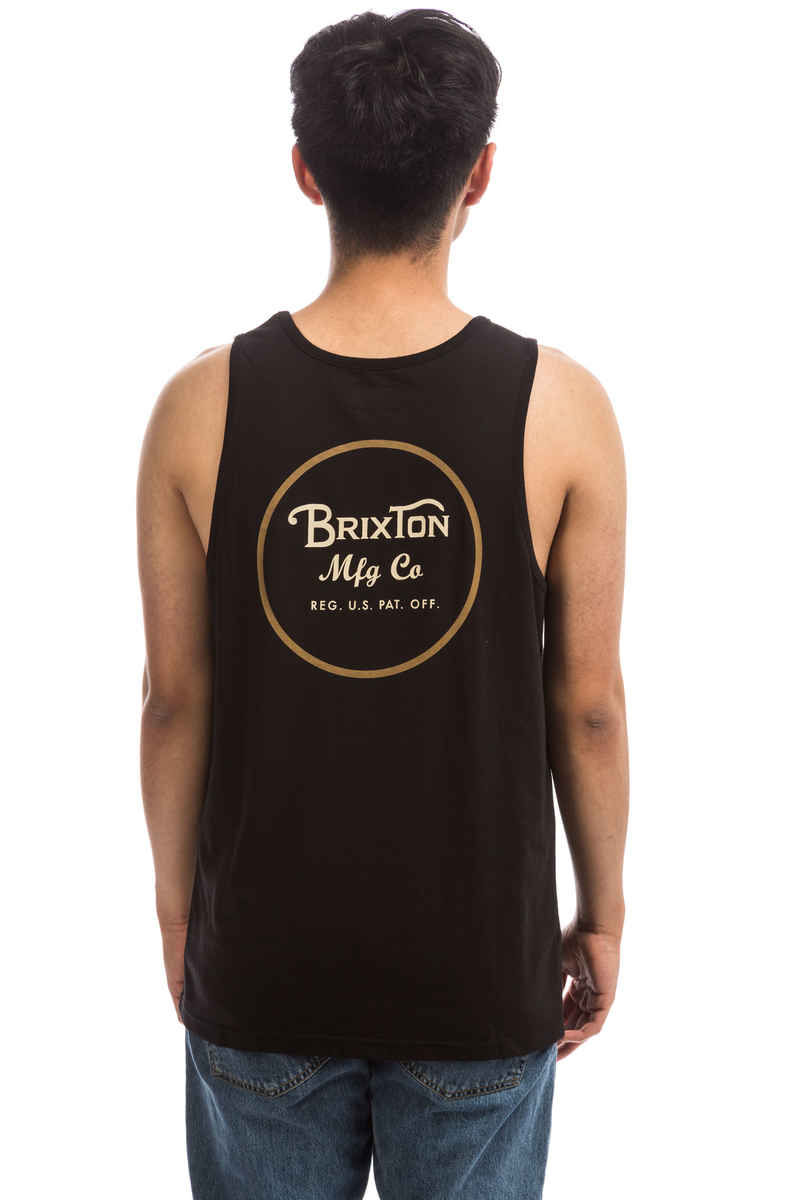 Brixton Wheeler Tank-Top (black bronze)