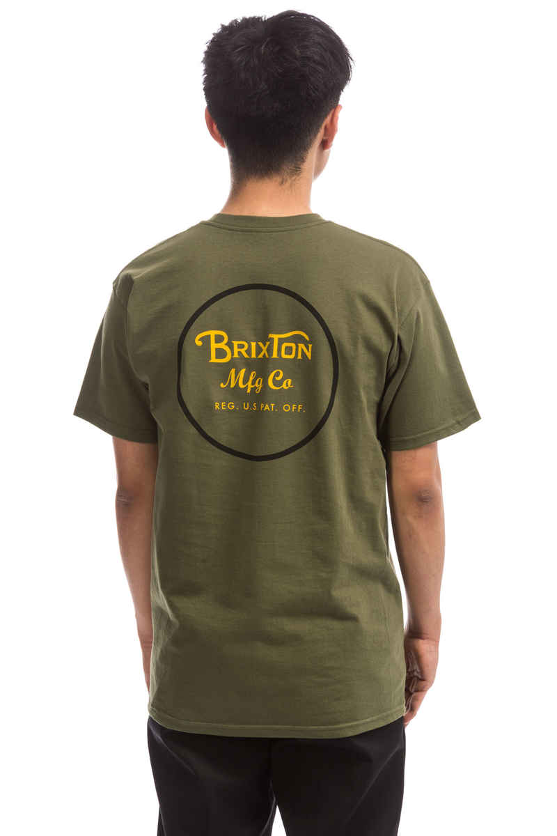 Brixton Wheeler II T-Shirt (olive black)