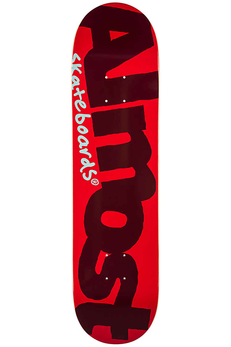 Almost Color Logo 8" Tabla (red)