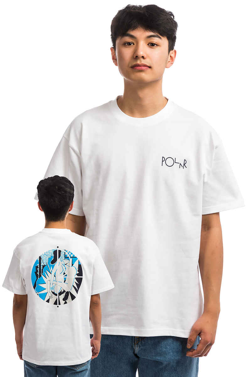 Polar Skateboards 69 Fill Logo T-Shirt (white)