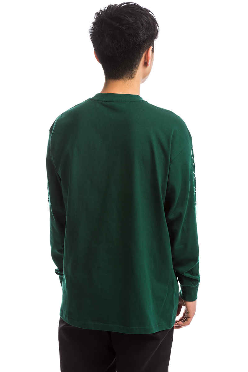 Polar Skateboards Racing Camiseta de manga larga (dark green)