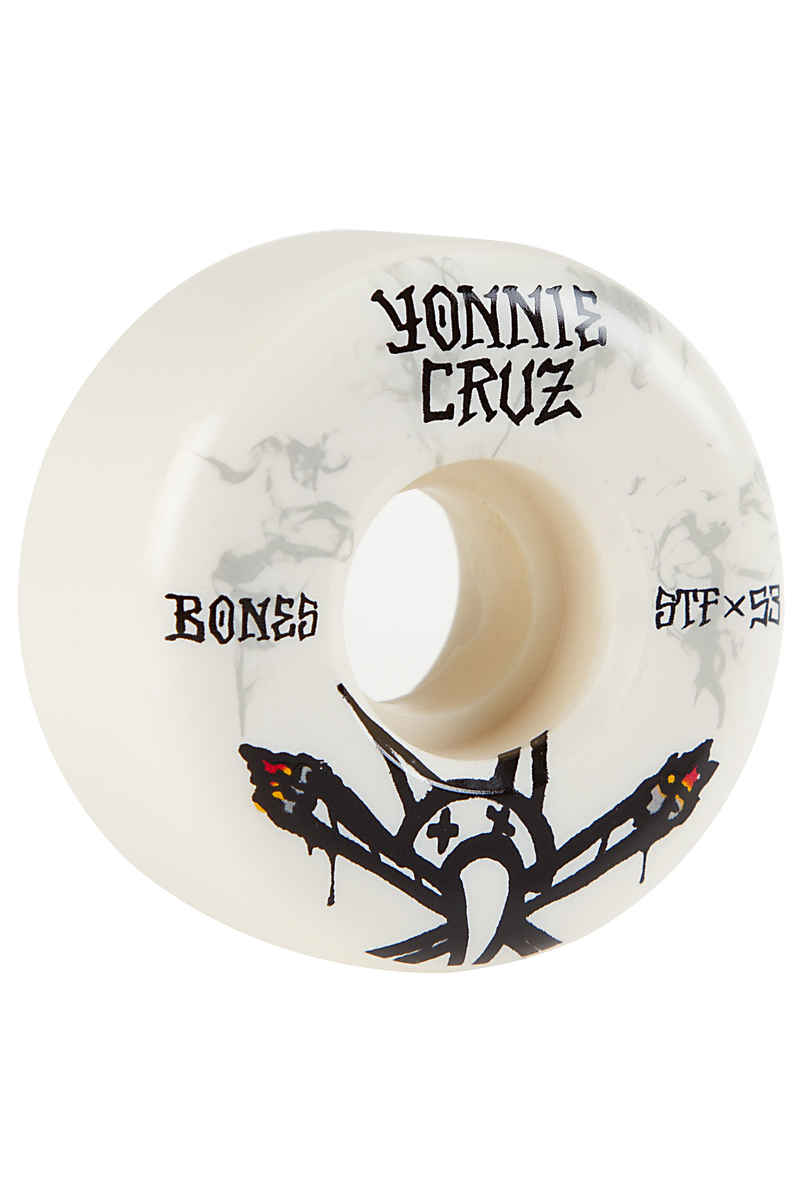 Bones STF Cruz Joint V2 Rueda (white) 53mm 103A Pack de 4