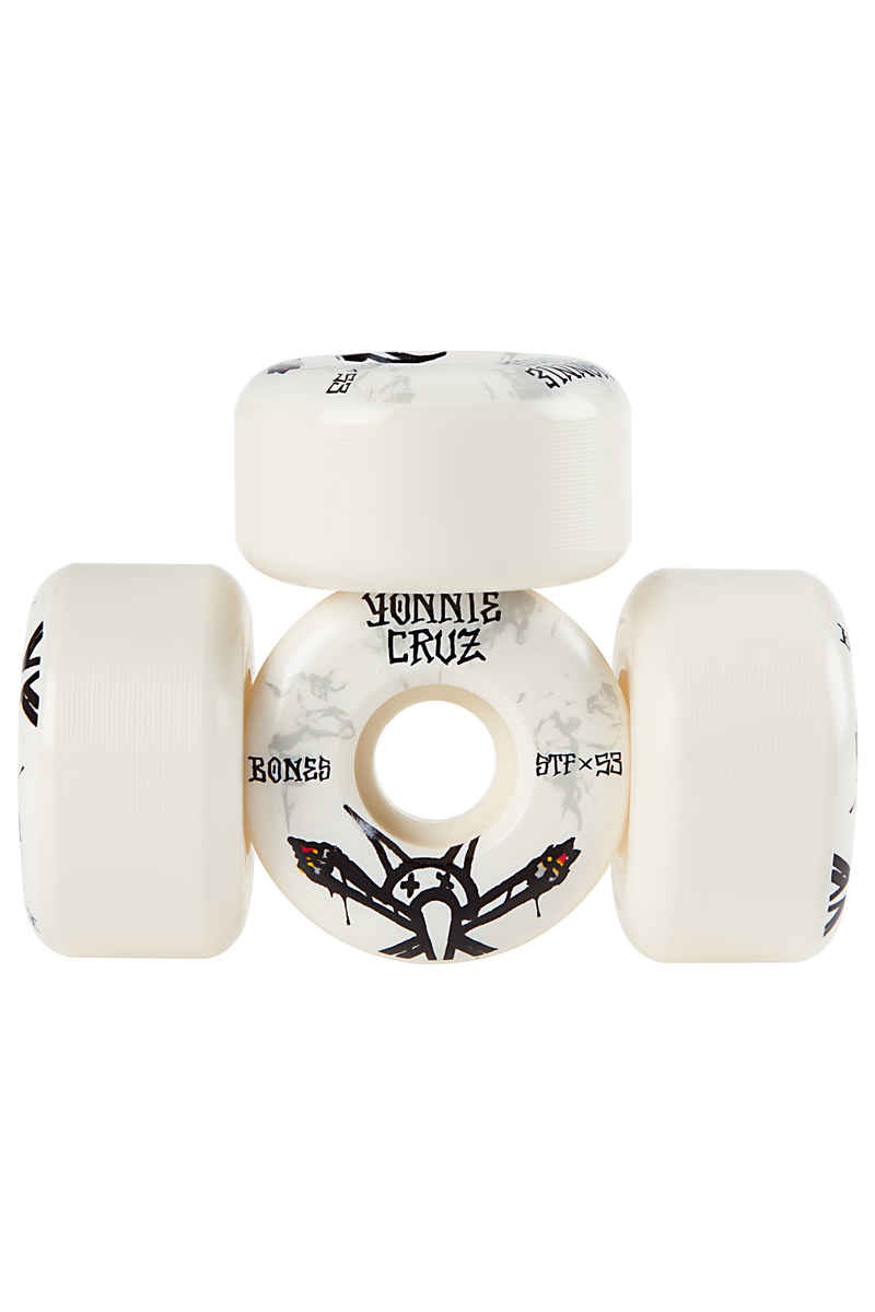 Bones STF Cruz Joint V2 Rueda (white) 53mm 103A Pack de 4