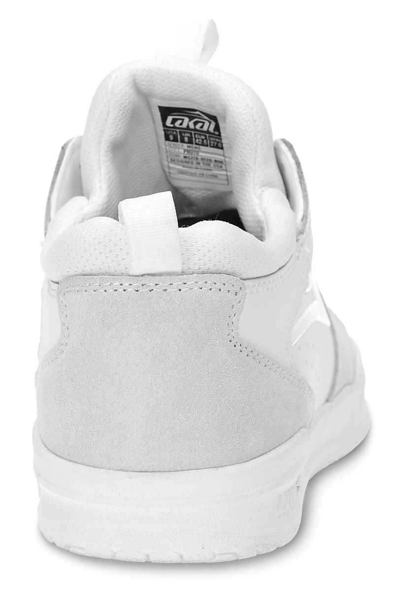 Lakai Proto Suede Schoen (white white)