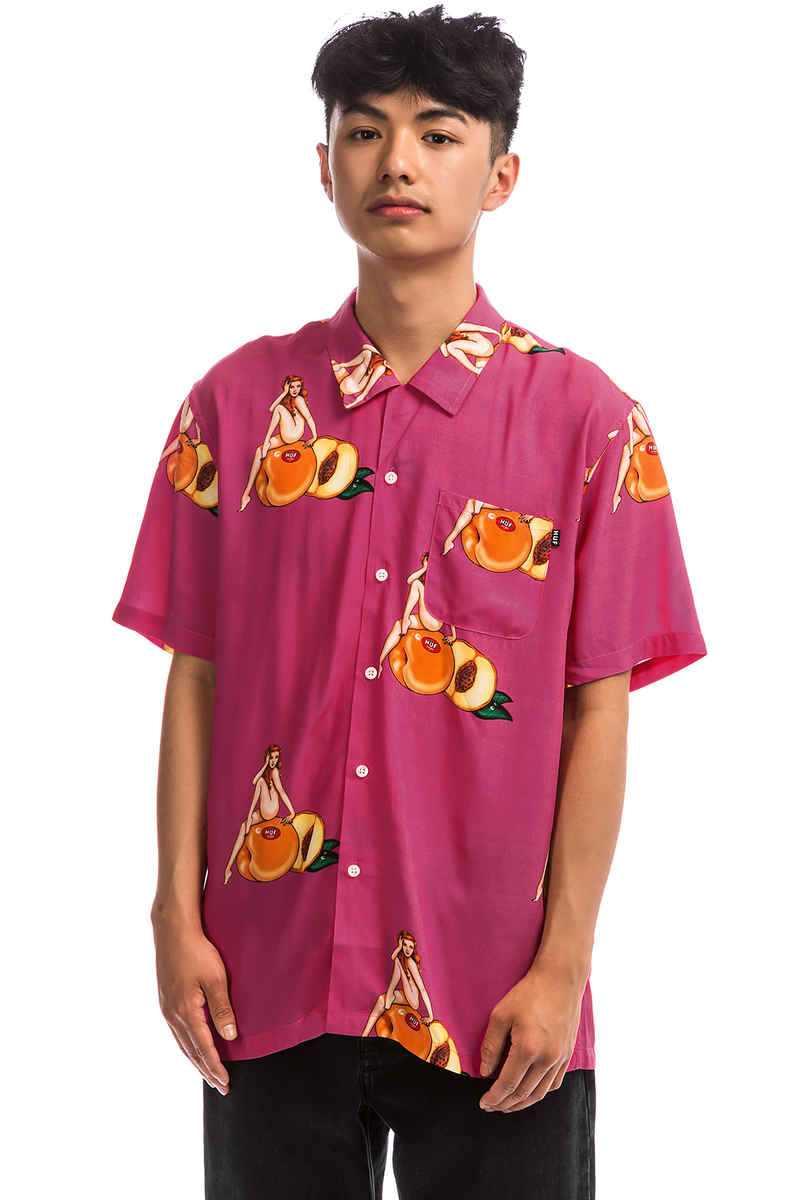 HUF Peachy Shirt (fuchsia)