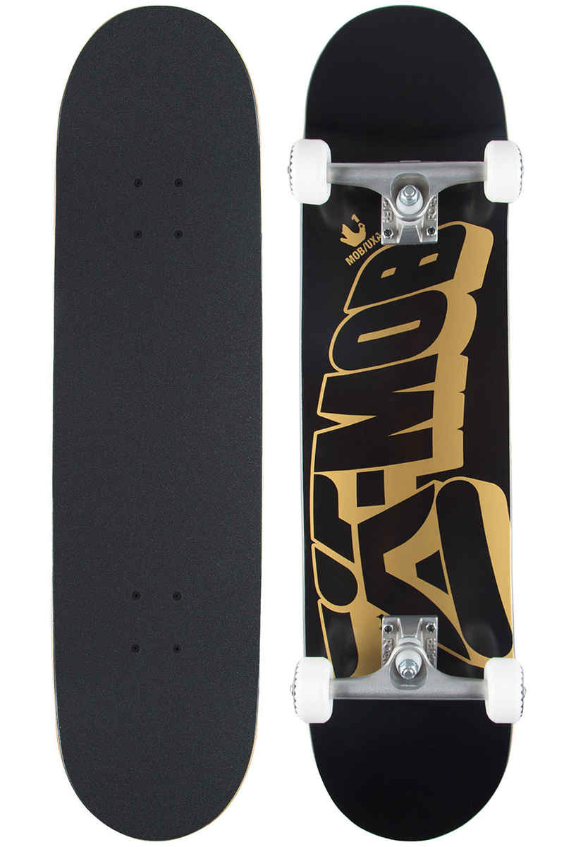MOB Skateboards UXA 8.25" Tavola completa (black gold)