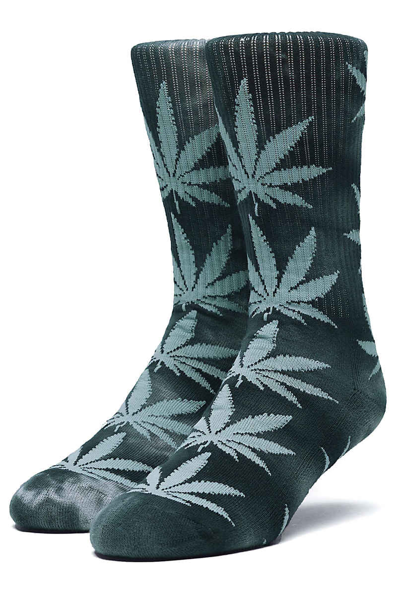 HUF Plantlife Tie Dye Chaussettes US 8-12 (black) 1 Pack