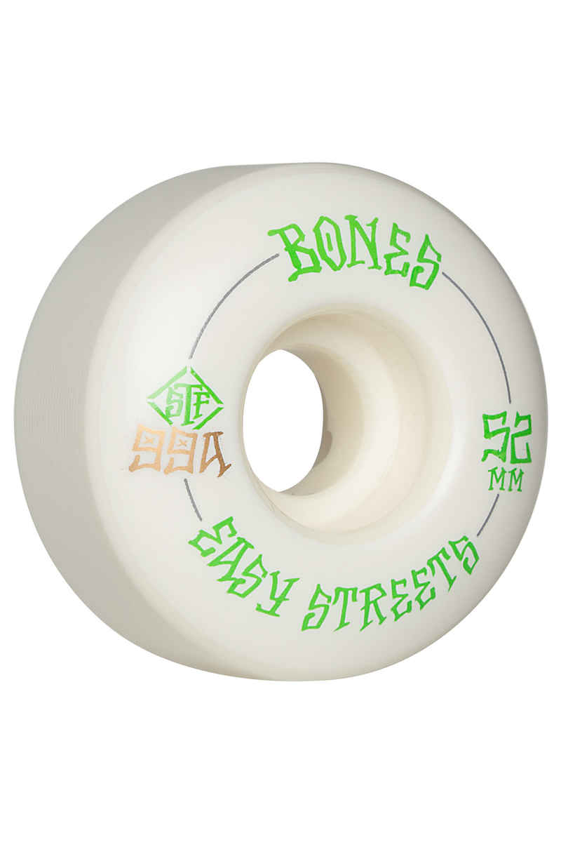 Bones STF Easy Streets V1 Ruote (white) 52mm 99A pacco da 4