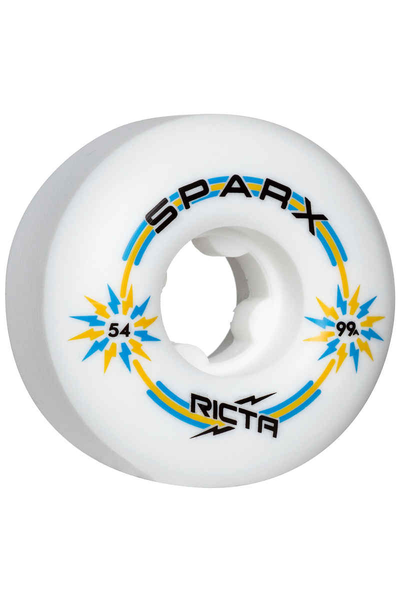 Ricta Sparx Rollen (white teal) 54mm 99A 4er Pack
