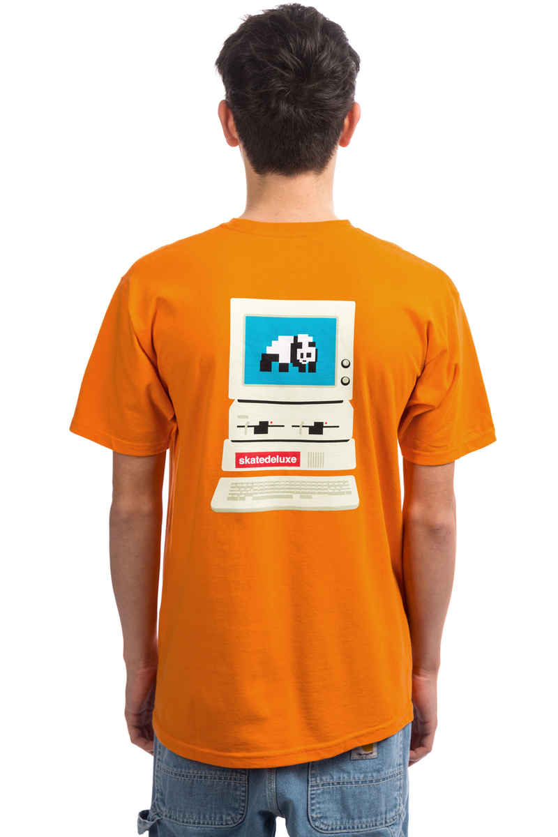 SK8DLX x enjoi Digipanda T-Shirt (orange)