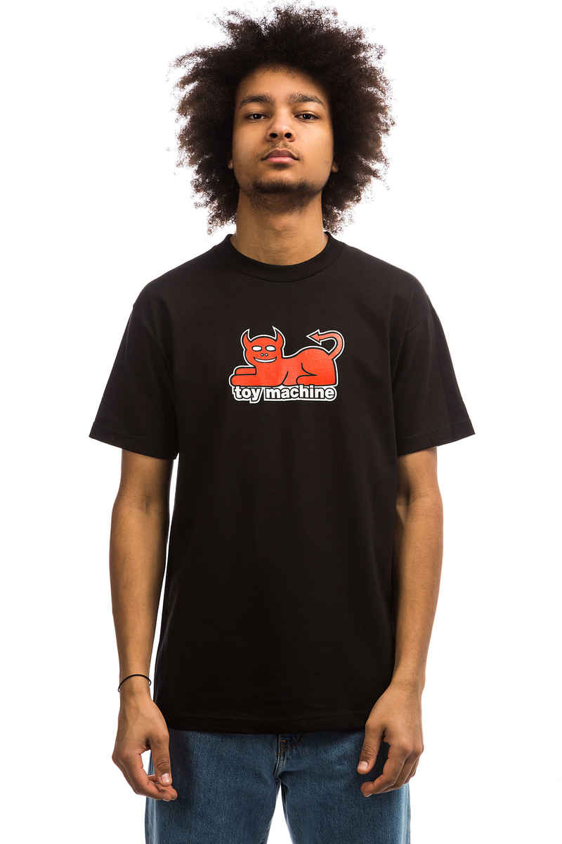 Toy Machine Devil Cat T-Shirt (black red)
