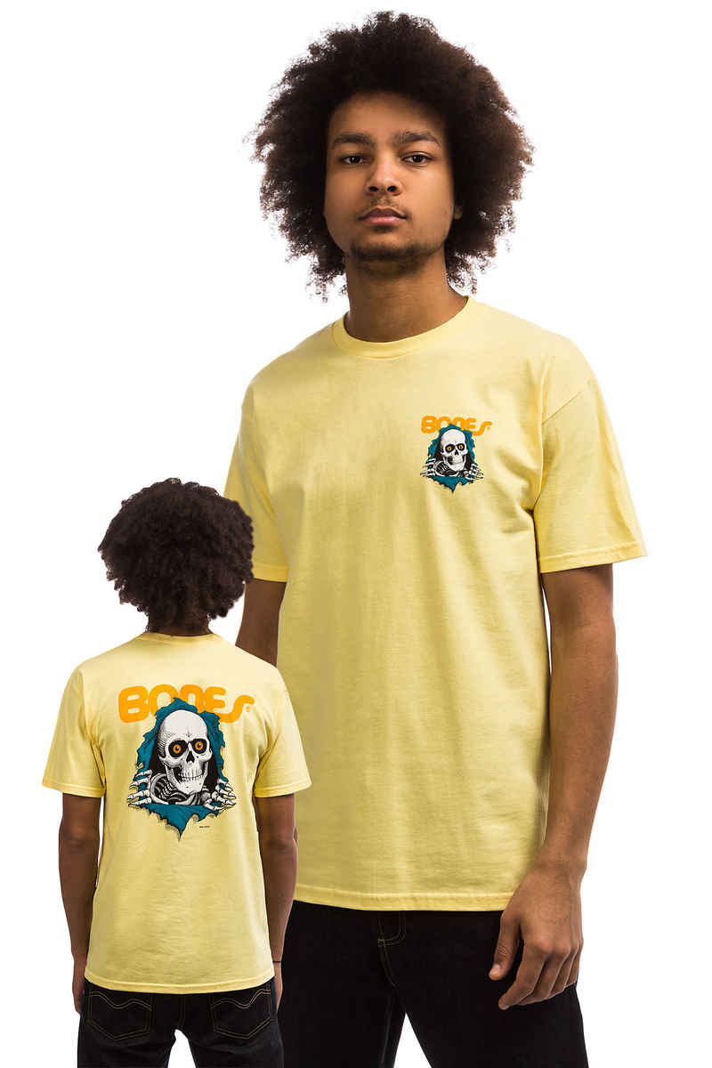 Powell-Peralta Ripper T-Shirt (yellow)