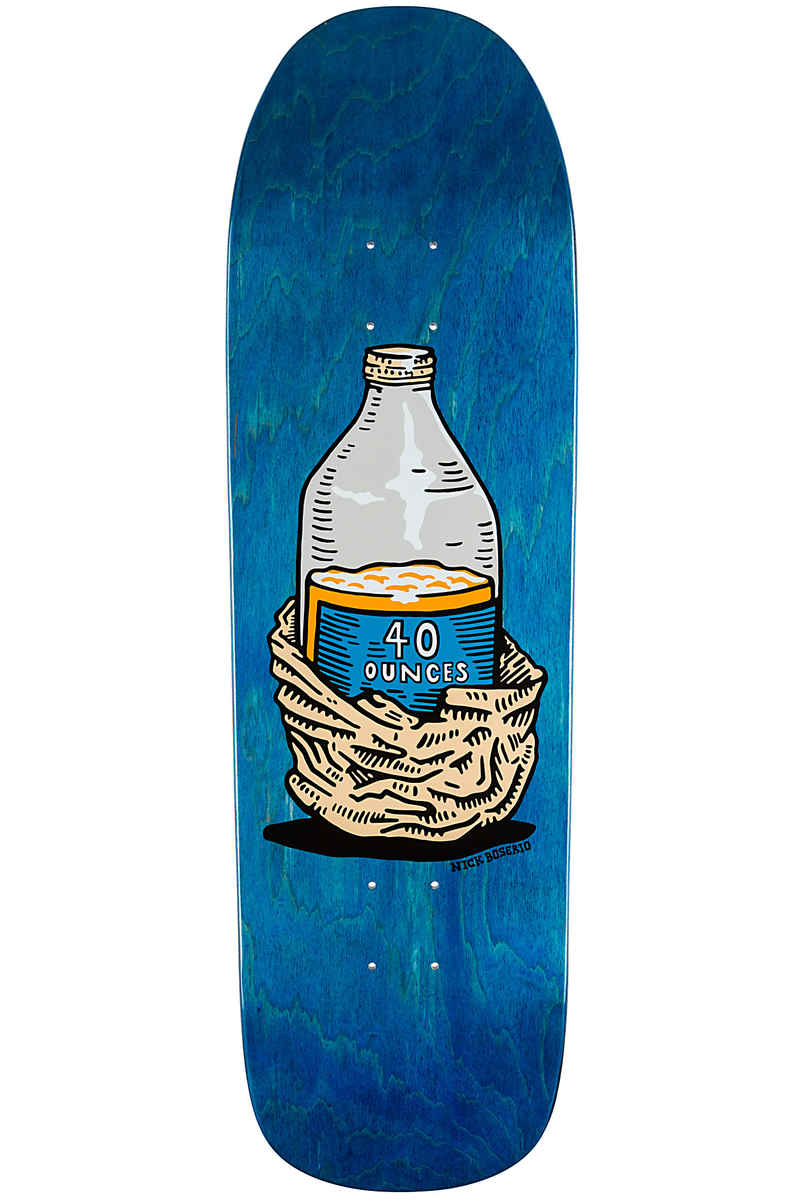 Polar Skateboards Boserio Forties 1991 9.25" Planche Skate (multi)