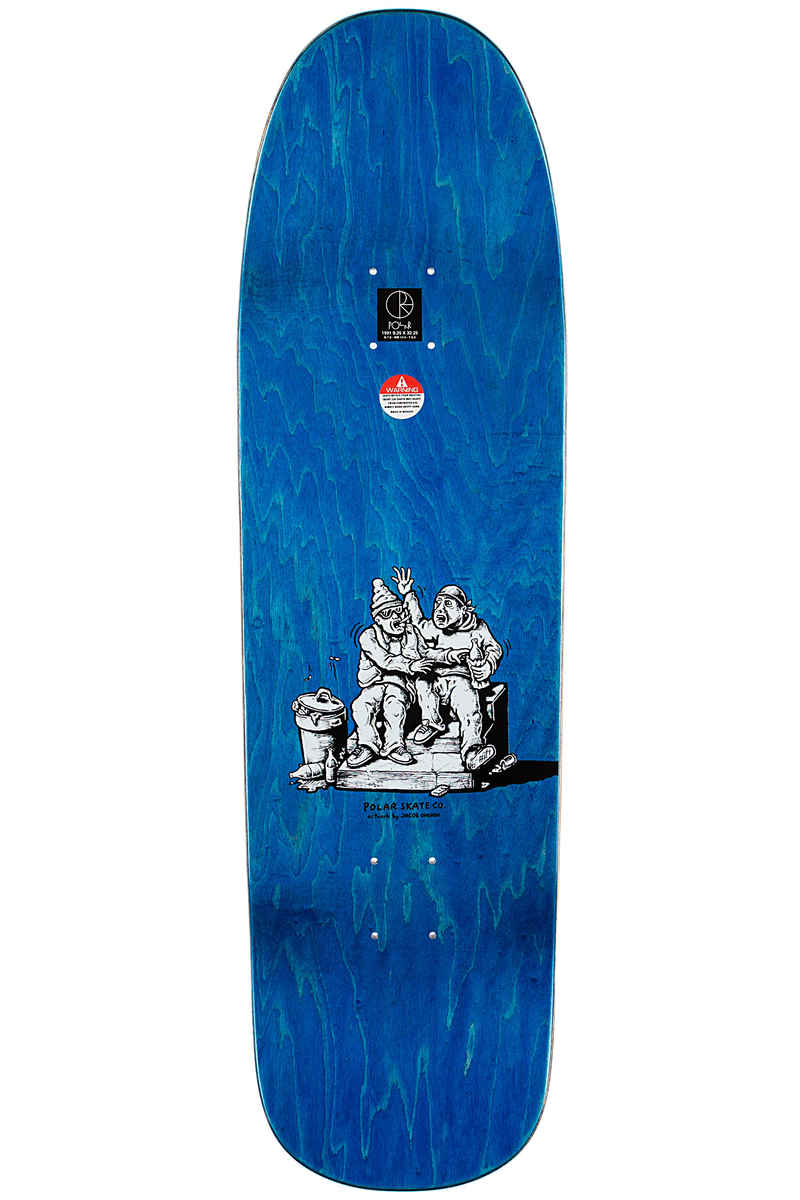 Polar Skateboards Boserio Forties 1991 9.25" Planche Skate (multi)