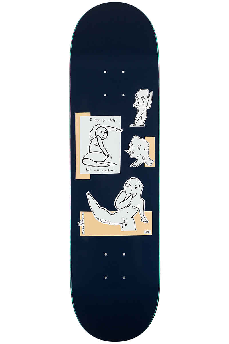 Polar Skateboards Team Dirty Boys 8.25" Deck (blue)